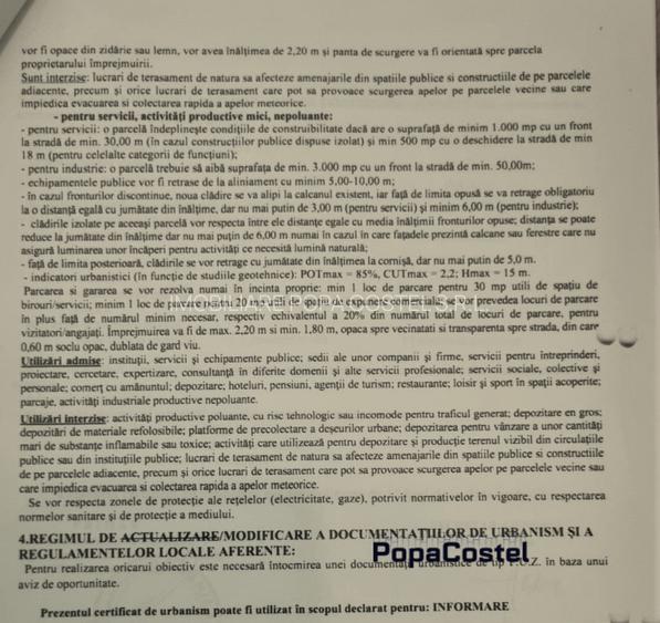 Otopeni Ferme teren intravilan 20000 mp deschidere 61,5 m - 6