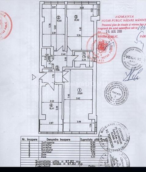 Ap. 3dec. Faleza, vedere Dunare, 98mp - 17