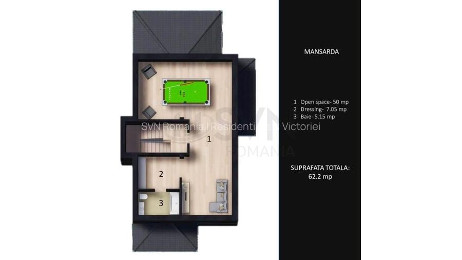 REV2004638 Vila cu mansarda de vanzare Corbeanca central - 12