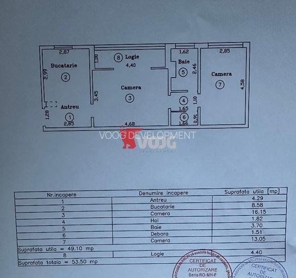 Apartament 2 camere-zona Circumvalatiunii-parter - 10