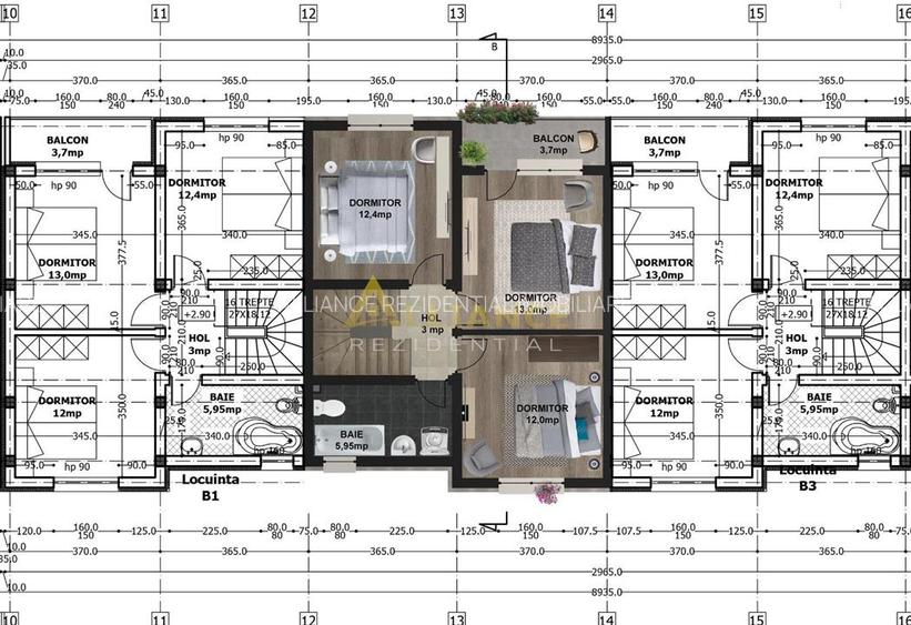 ULTIMA UNITATE DISPONIBILA - Casa Insiruita 4 camere - Gata de mutare - - 16