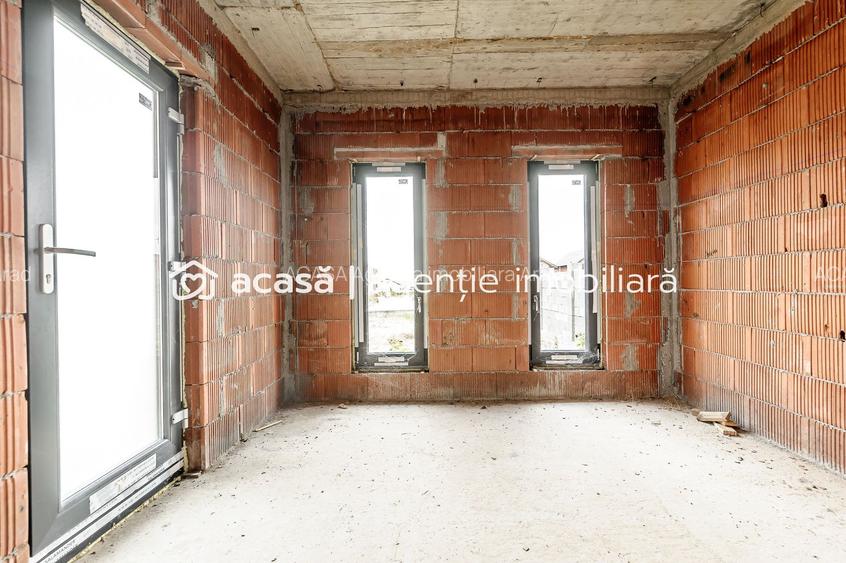 Casă nefinisata la sol in Fântânele, cartier nou Comsion 0 - 9