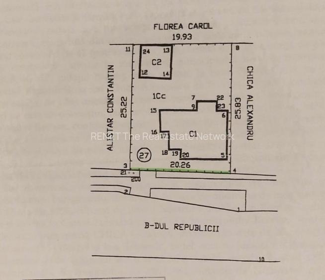 Bd Republicii - Roman - casa consolidata - potential comercial - 2