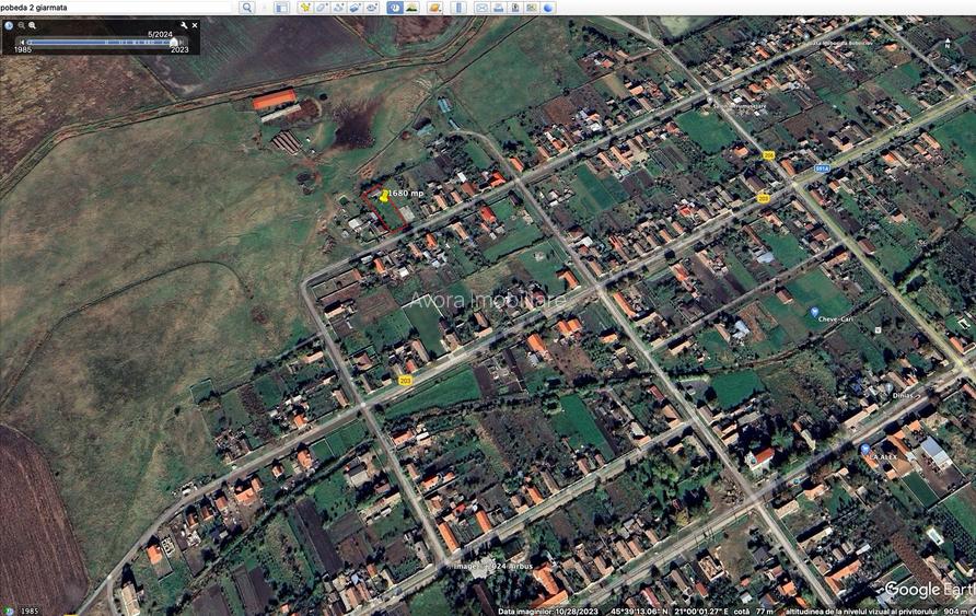 Teren intravilan 1680 mp Dinias - 2