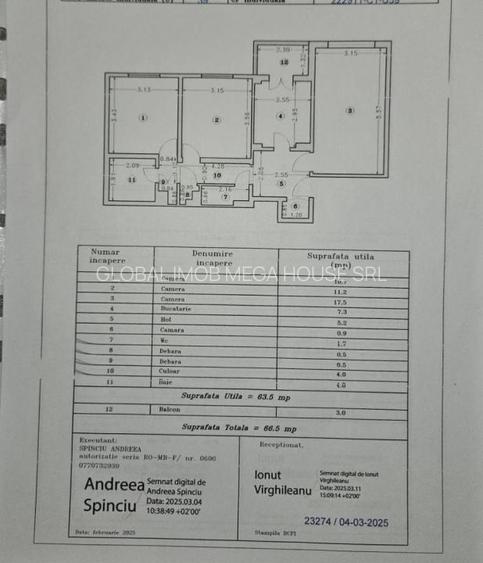 Vanzare 3camere Veteranilor Militari - 2