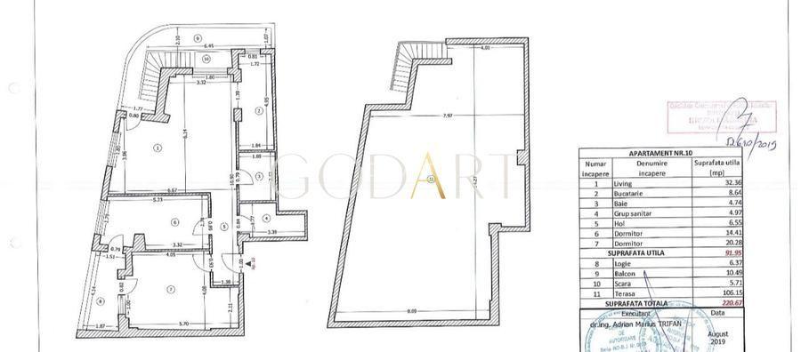 Apartament premium 3 camere | Terasă spectaculoasa | Vedere libera - 1