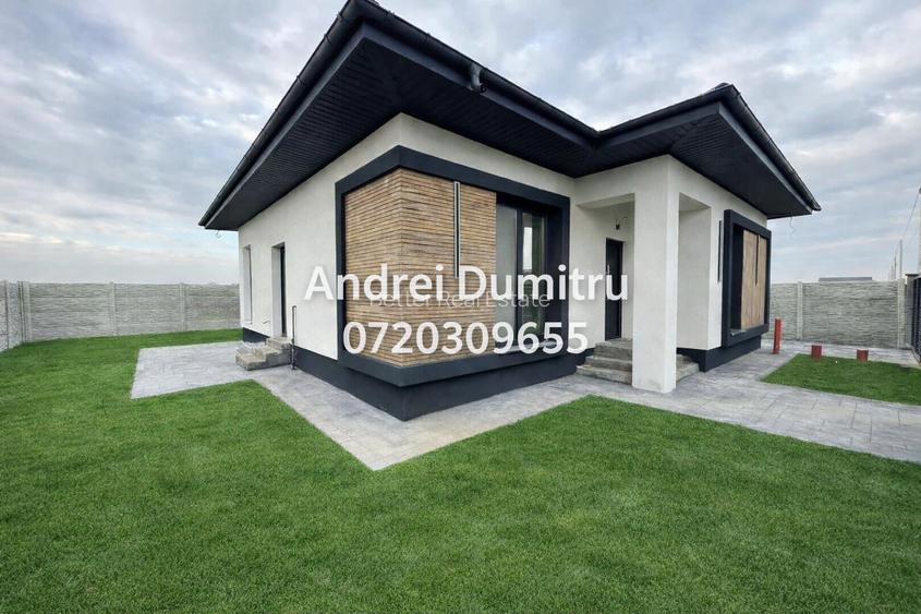 Casă parter 110 mp, panouri fotovoltaice, teren 370 mp – Comuna Berceni - 4