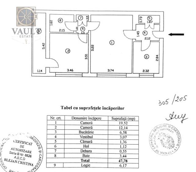 Apartament 2 camere - bloc reabilitat - zona ALEXANDRU OBREGIA - 1