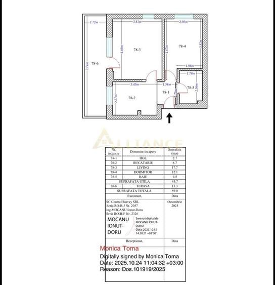 Vand apartament 2 camere decomandat Sector 4 langa Parcul Tudor Arghezi - 13