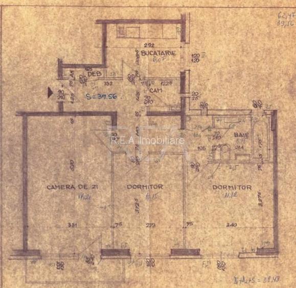 3 camere Tineretului decomandat, an 1978, metrou, 70 mp - 7