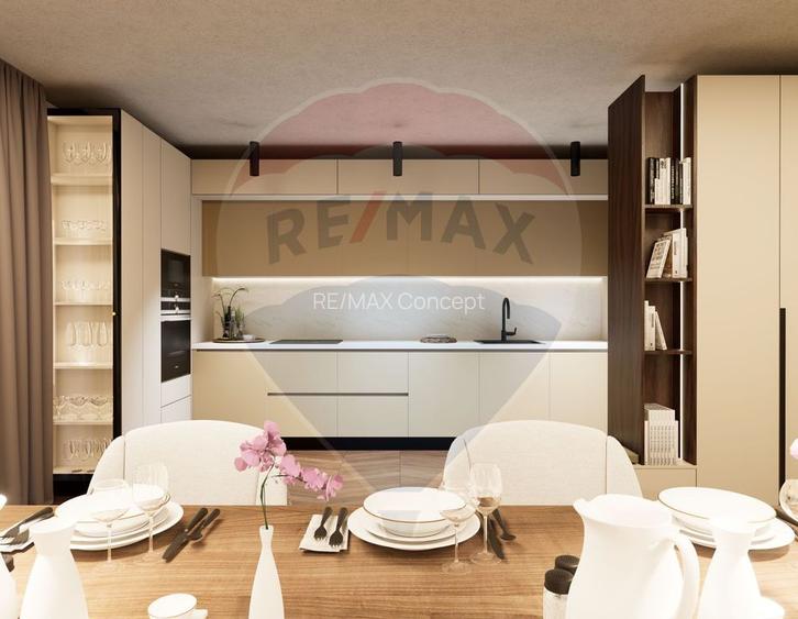 Apartament semifinisat, de Lux, zona semicentrală, 248mp SC, 154mp SU - 14