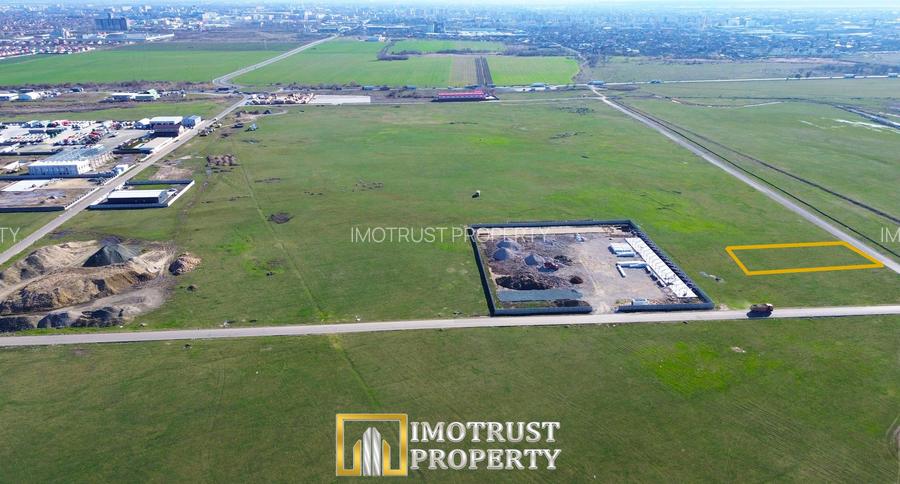 Teren logistic de vânzare 5.000 mp – acces Centura Arad | PUZ aprobat - 2