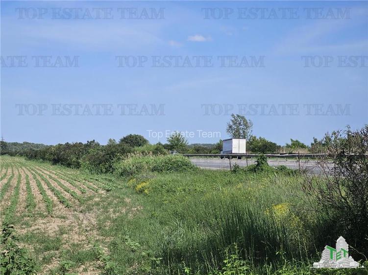 Vanzare teren cu pozitionare excelenta la A1, sensul Pitesti Bucuresti, aproape - 5