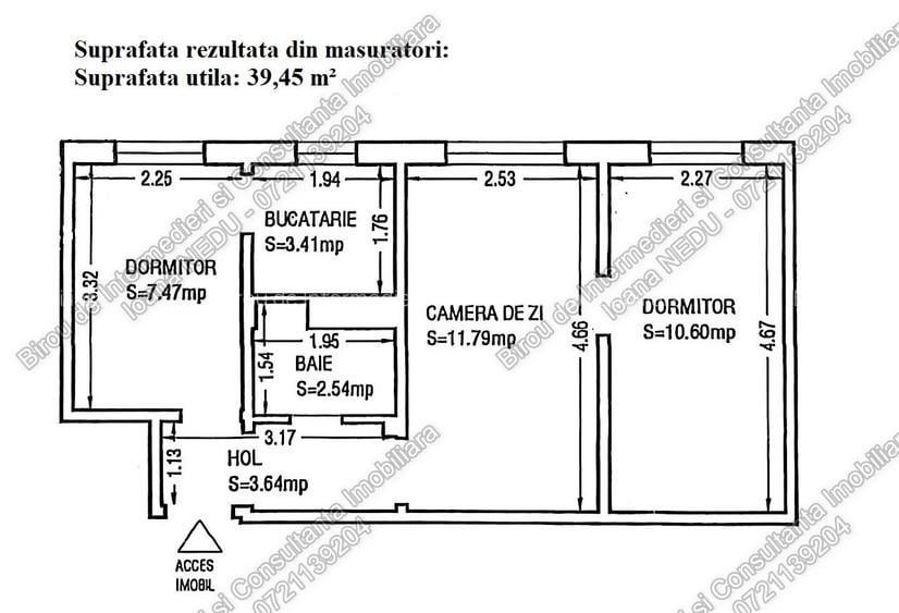 🙋Tomis NORD🔸3 Camere semiDecomandate 40m² Mobilat Utilat de Actualitate - 8