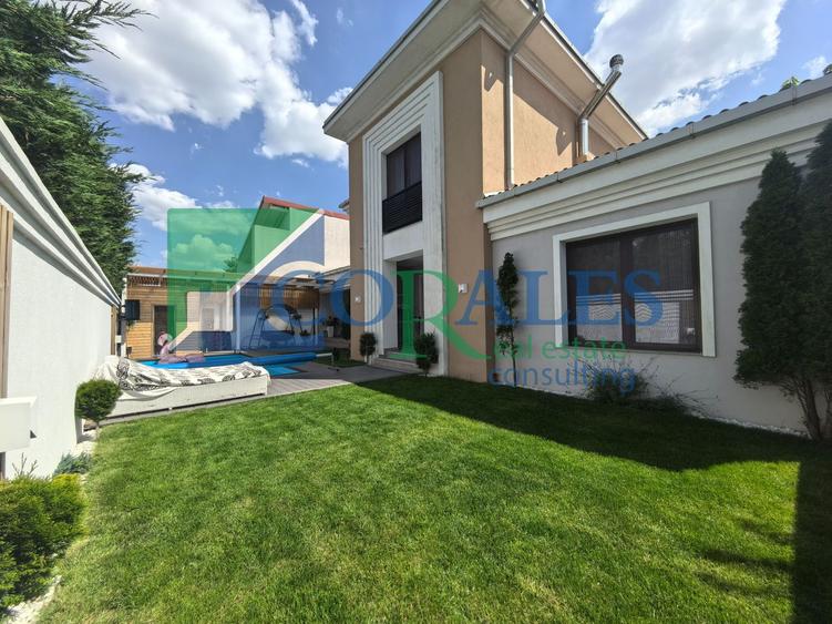Casă premium cu piscină și saună în Dumbrăvița – zona Fropin | 220 mp utili