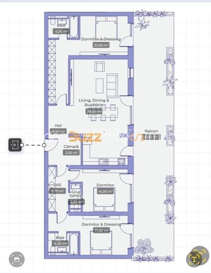 Apartament 4 camere | 165 mp | Piscină | Complex nou 2025 - 1