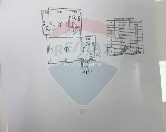 Apartament cu 2 camere de vânzare în zona Brancoveanu - 18