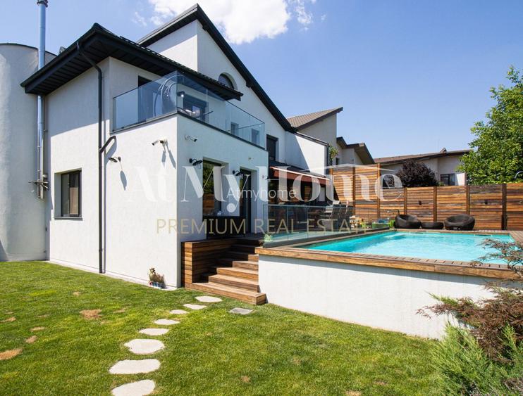 Vila LUX | 7 camere | Iancu Nicolae | 461 mp utili | Piscina | Garaj | - 2