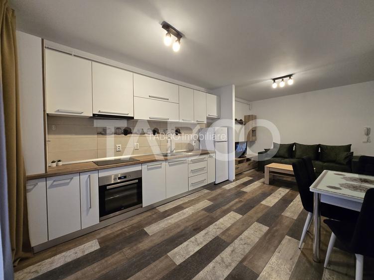 Apartament 2 camere de inchiriat 38mp cu balcon City Residence Sibiu - 2