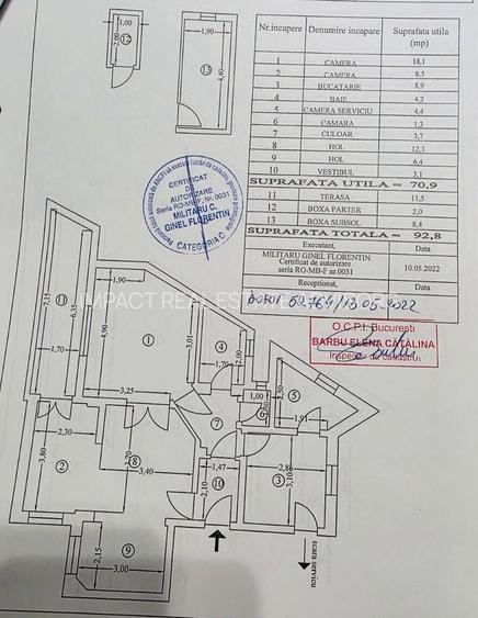 3 CAMERE ‖ PARTER INALT ‖ CENTRALA PROPRIE ‖ ZONA CENTRALA ‖ CALEA  CALARASI - 1