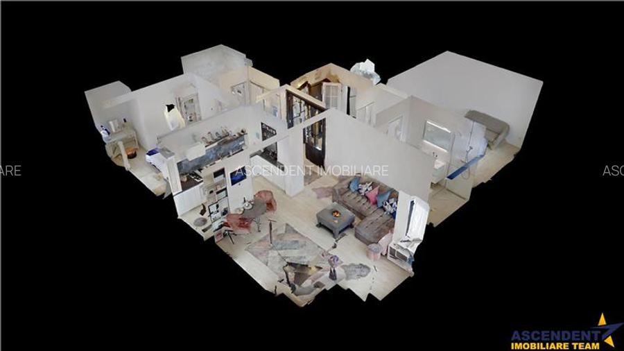 EXPLOREAZA 3D! Nobiliara proprietate, in vila, cu 50 mp gradina, Tractorul, Bras - 42