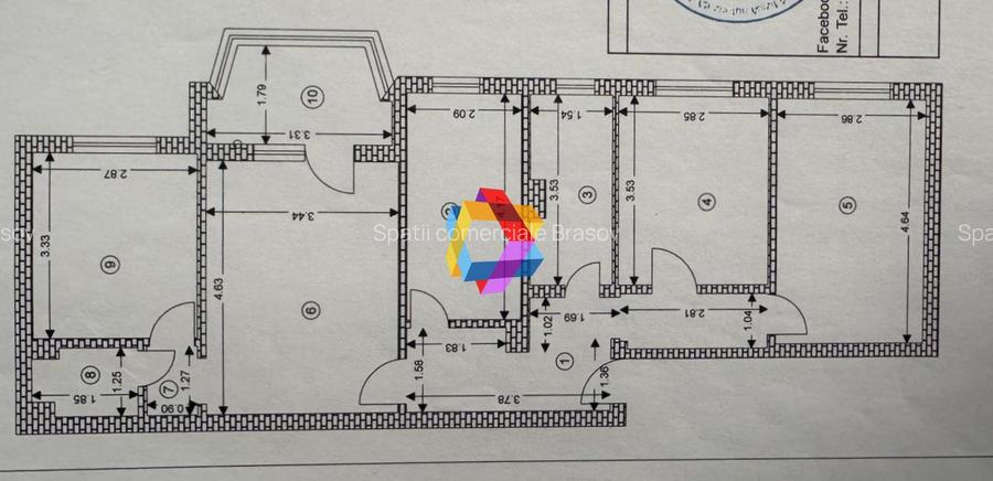 Apartament 4 camere de vânzare Brasov, zona Grivitei - Onix, 85 mp, Plus-imo.ro - 9