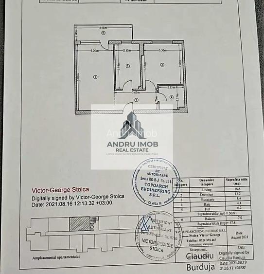 Apartament 2 Camere Decomandat, Popesti Leordeni - 14