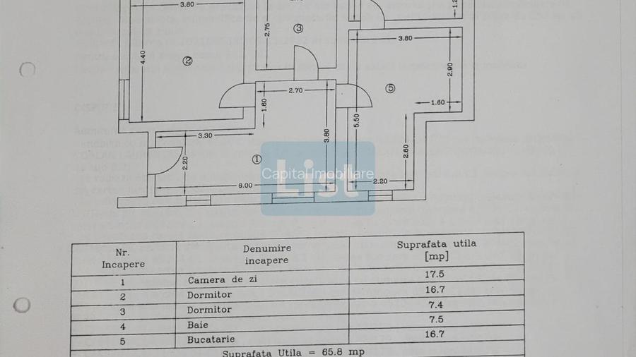 Apartament 3 camere in Vila P+M, Str Victoriei - 12