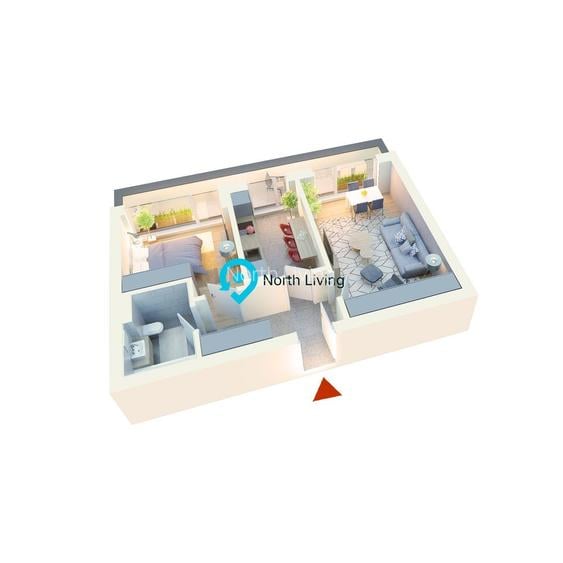 2 Camere Decomandat | Ansamblu Rezidential - Bucurestii Noi - 10