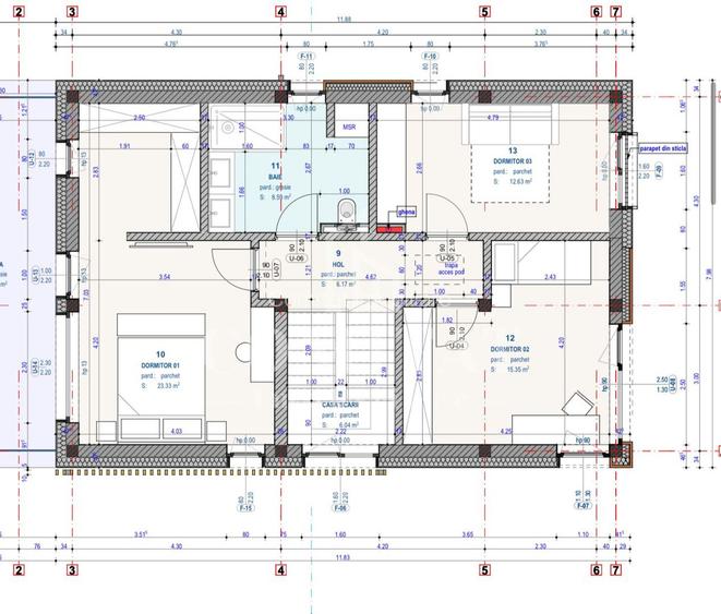 Casă individuală cu 699 teren la preț bun Chinteni - 2