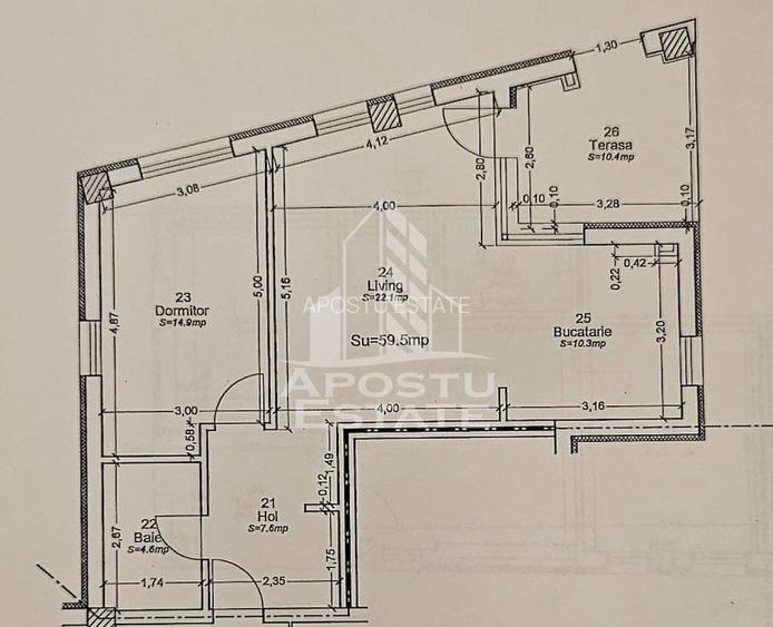 Apartament 2 camere, bloc nou, etajul 2, zona Calea Aradului - 10