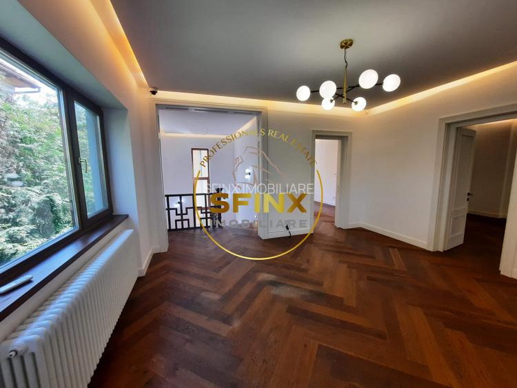 Cotroceni, inchiriere vila eleganta 11 camere, renovata, pentru birouri - 37