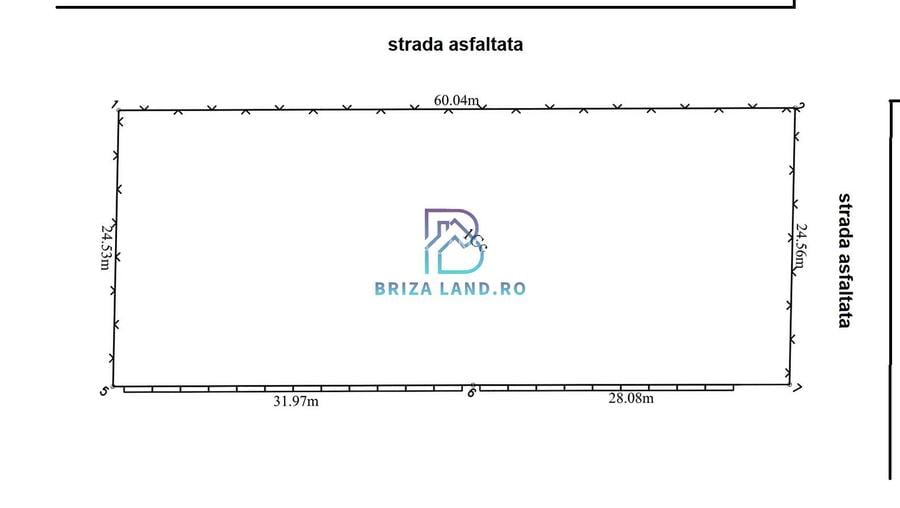 Straulesti, suprafata 1472mp, des. dubla 60m x 24.5m toate utilitatile - 2