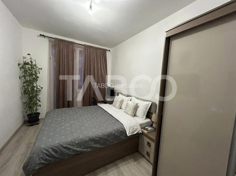 Apartament 3 camere utilat si mobilat cu balcon si parcare in Selimbar - 2