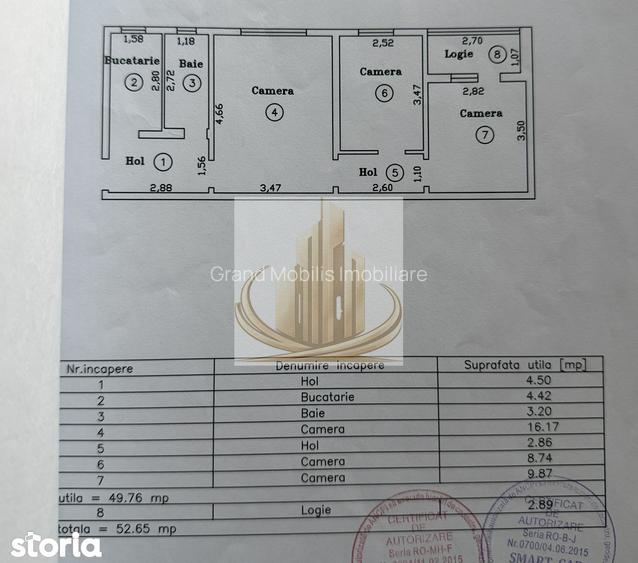 Apartament 3 camere | Zona Dacia | Etaj 2/4 | Confort & Locație Premiu - 16