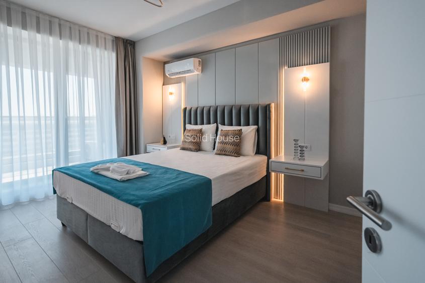 SOLID RESIDENCE Sea View PERLA  - STUDIO MOBILAT SI UTILAT LUX vedere LA MARE - 17