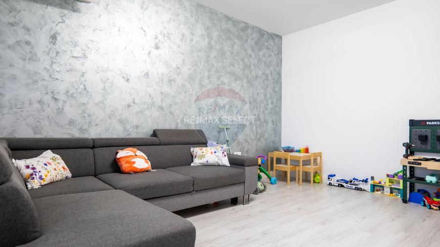 Dobroesti - vanzare apartament 2 camere mobilat complet, cu terasa - 3