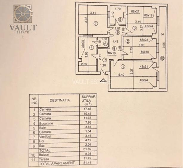 Apartament 3 camere - Maria Curie - Brancoveanu - 9