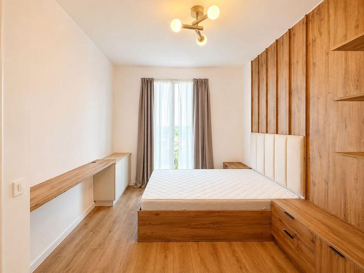 Apartament modern cu 2 camere, 53,37 mp + balcon, etaj 3