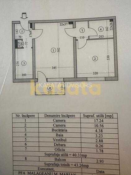 OPORTUNITATE | APARTAMENT 2 CAMERE | FLOREASCA | VEDERE PARC | RENOVAT - 9