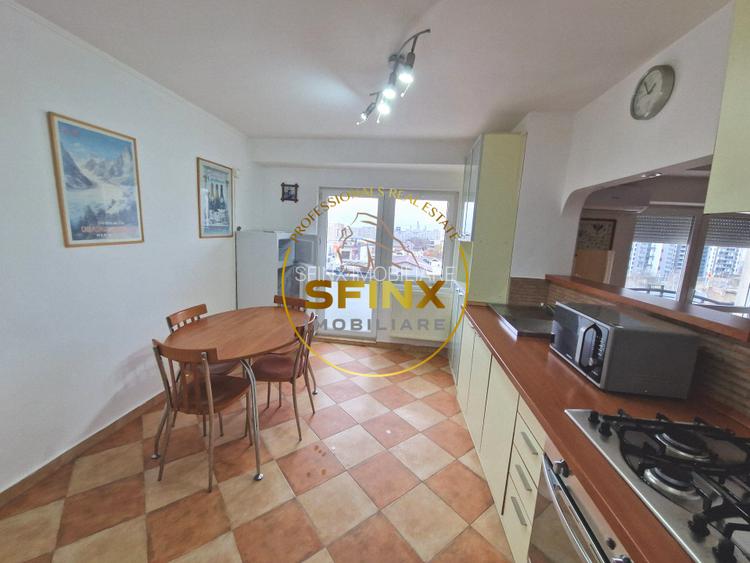 2 camere Piata Alba Iulia/ Burebista/ Decebal/ decomandat / prima inchiriere - 3