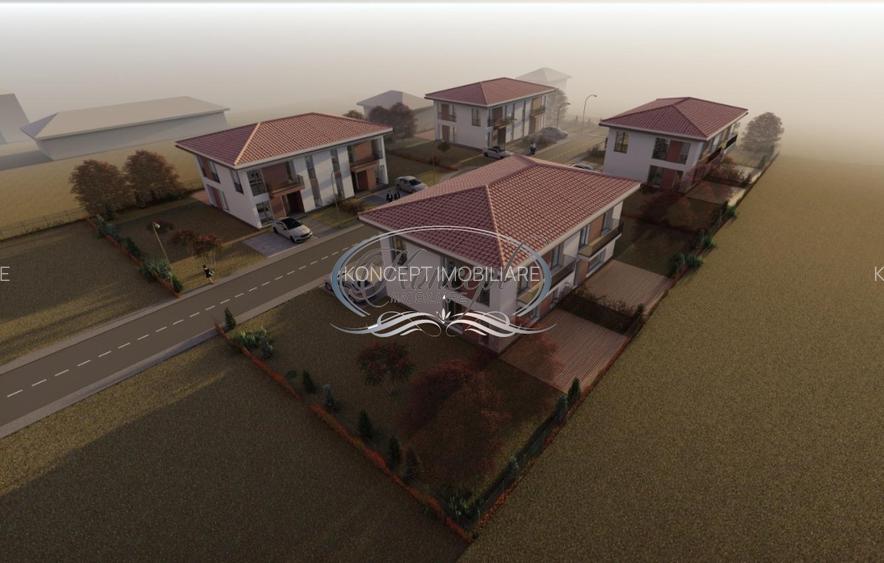 Duplex in ansamblu rezidential inchis, Chinteni - 7