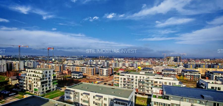 Apartament 2 camere decomandat,TERASA  130 mp, Vedere SUPERBA,PARCARE - 2