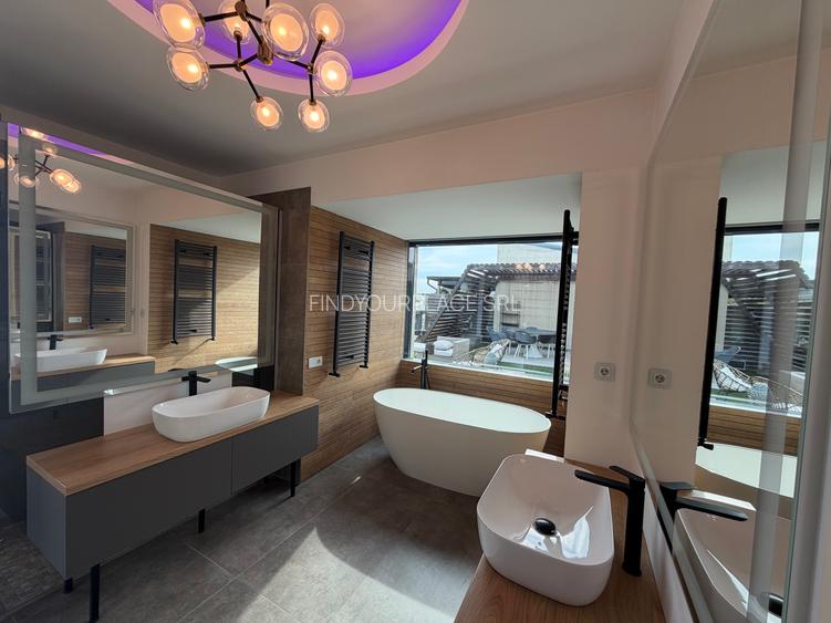 Penthouse lângă parcul Herăstrău,2 parcări incluse,Comision0 - 3