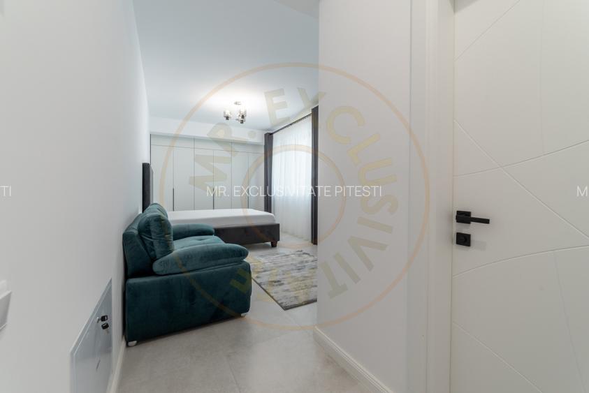 Studio lux, bloc nou VSC5 - Fratii Golesti, parcare privata, vedere pe spate - 18