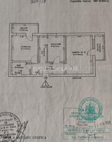  Apartament 2 Camere de Vanzare – Zona Dacia, Constanta  - 7