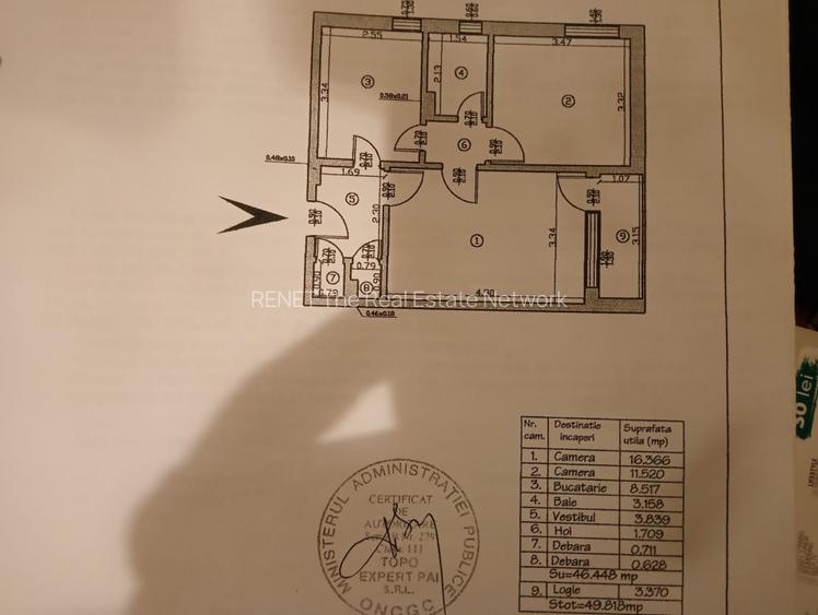 Ocazie !!! Apartament 2 camere la cel mai mic pret din Drumul Taberei. - 9