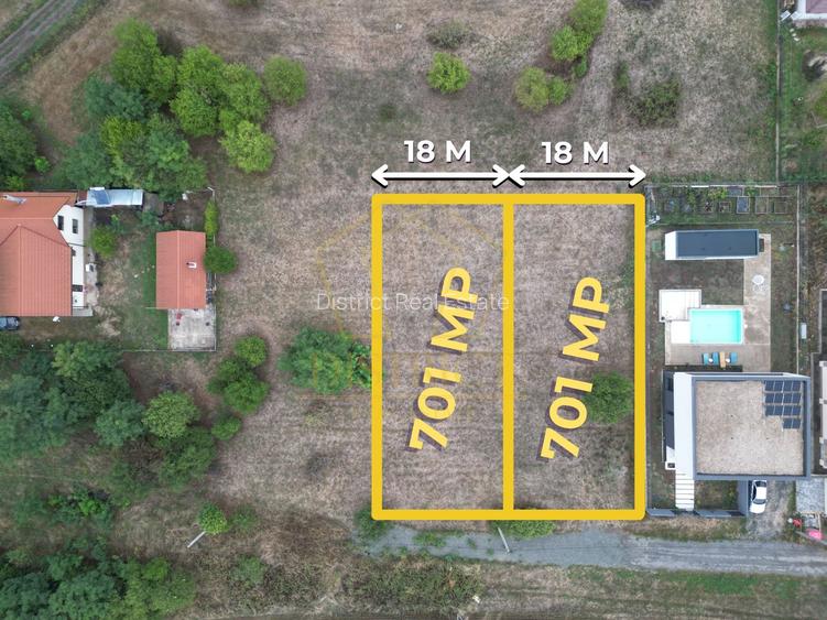 Parcele pretabile pentru casa individuala cu utilitati | Dumbravita - 2