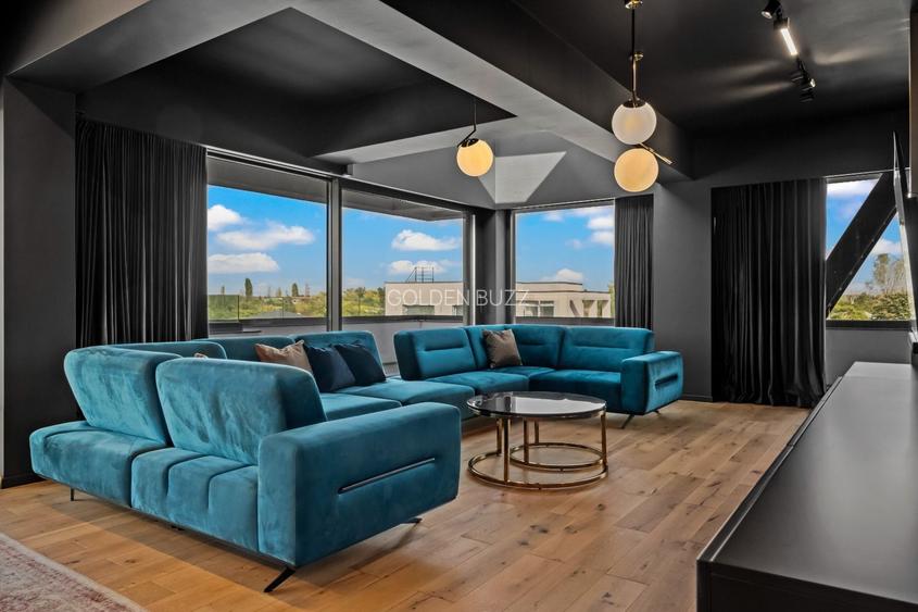 Apartament 3 camere lux | 140 mp | 33 mp terasă | Șos. Petricani - 12
