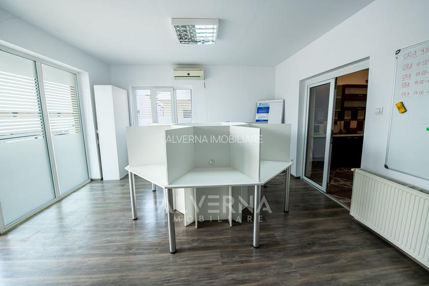 Spatiu birou 100mp | 3 camere | parter | parcare | zona Intre Lacuri - 13